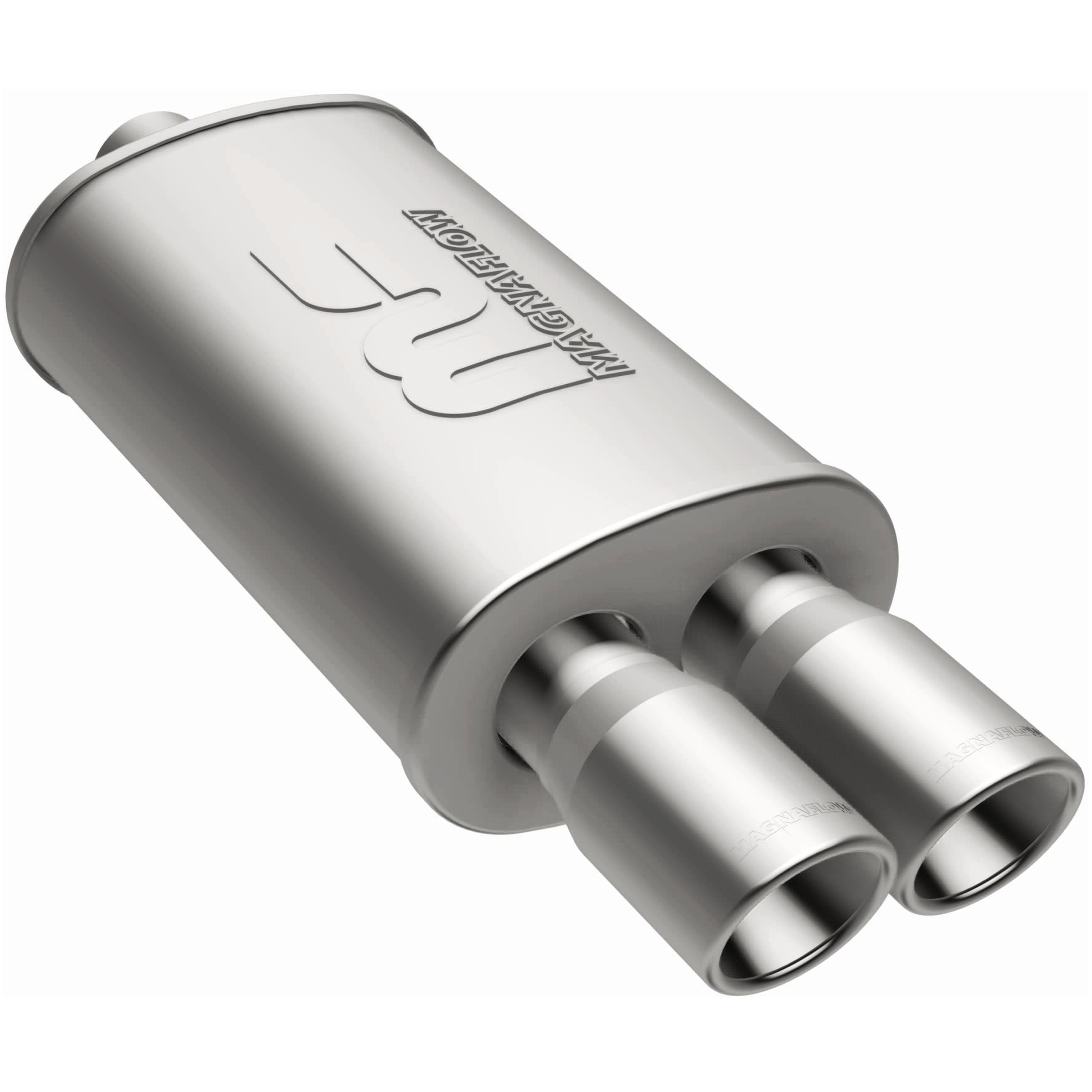 MagnaFlow Exhaust Products 14862 Straight-Through Performance Muffler; 2.25/3in. Center/Dual; 5x14x8 Body